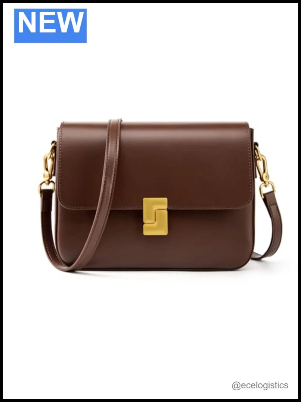 Genuine Leather Crossbody Shoulder Bag for Women Satchel Purse